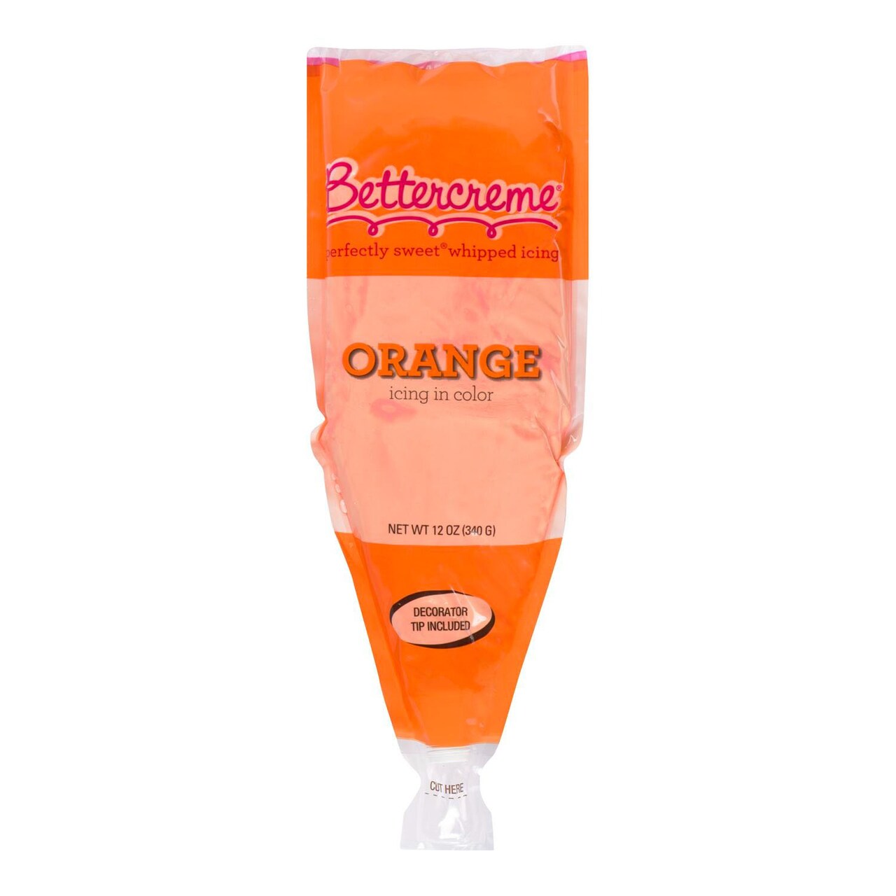 12 Ounce Rich Bettercreme Pre Whipped Orange Icing 5 Per Case